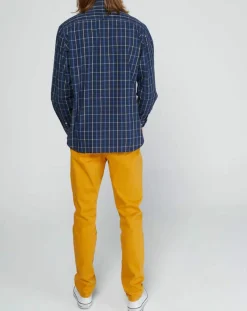 Hot Marc O'Polo Chemise regular Pocket carreaux bleu/écru