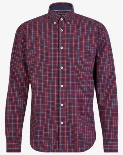 Homme Marc O'Polo Chemise regular Pocket carreaux rouge/bleu/blanc
