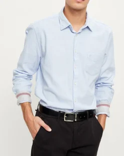 Online Marc O'Polo Chemise regular Stretch bleu ciel