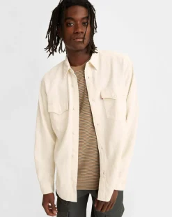 Homme Levi's® Chemise relaxed fit Western écrue