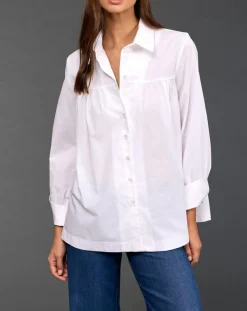 Hot Lauren Vidal Chemise Risa blanche