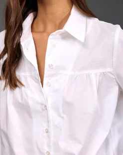 Hot Lauren Vidal Chemise Risa blanche