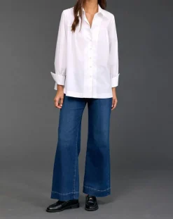 Hot Lauren Vidal Chemise Risa blanche