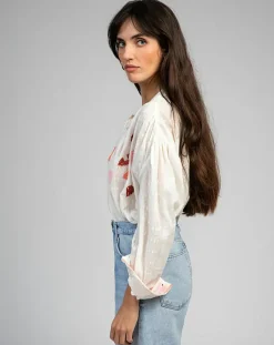 Femme An'ge Chemise Sapy ecrue