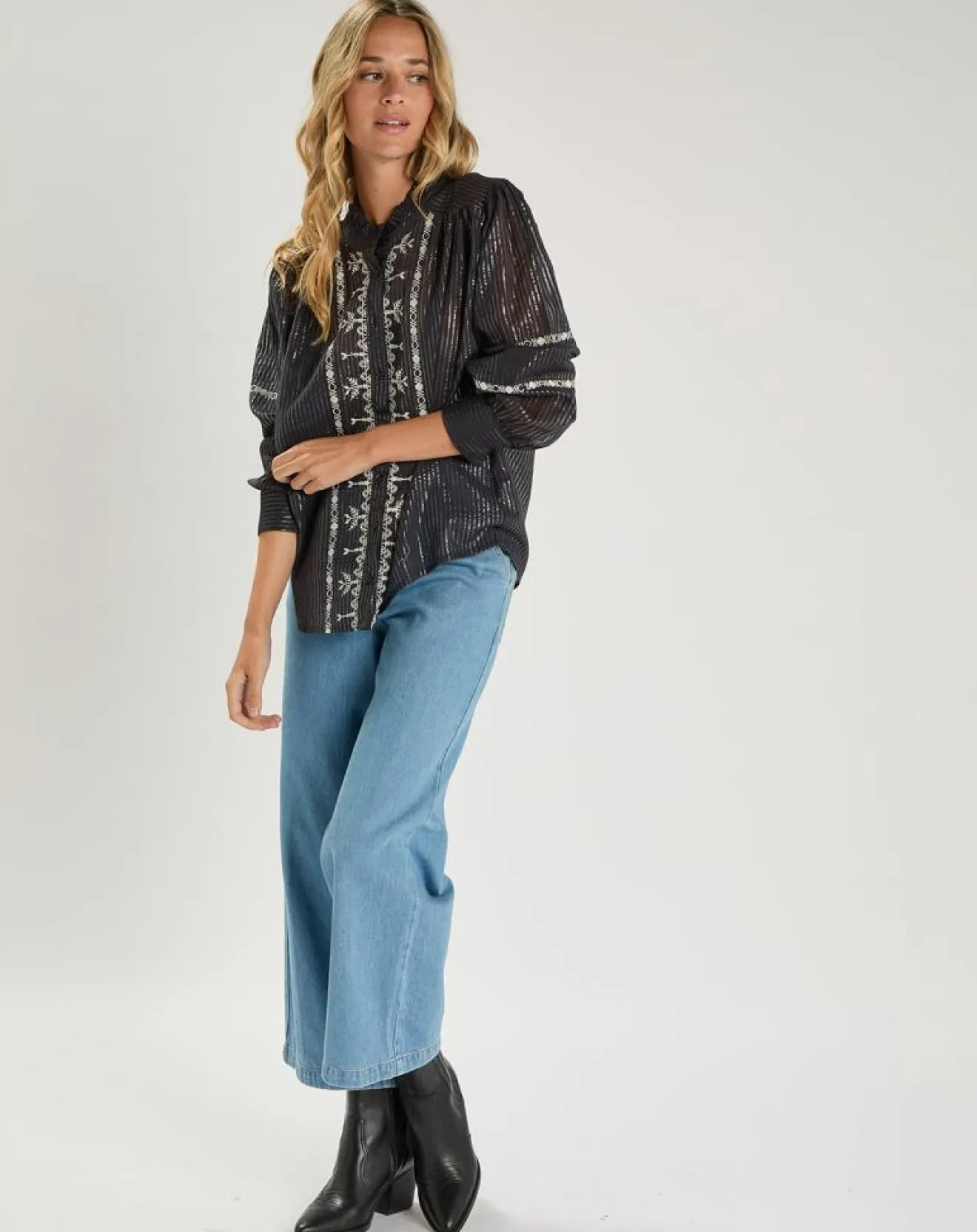 Best An'ge Chemise Sarika noire