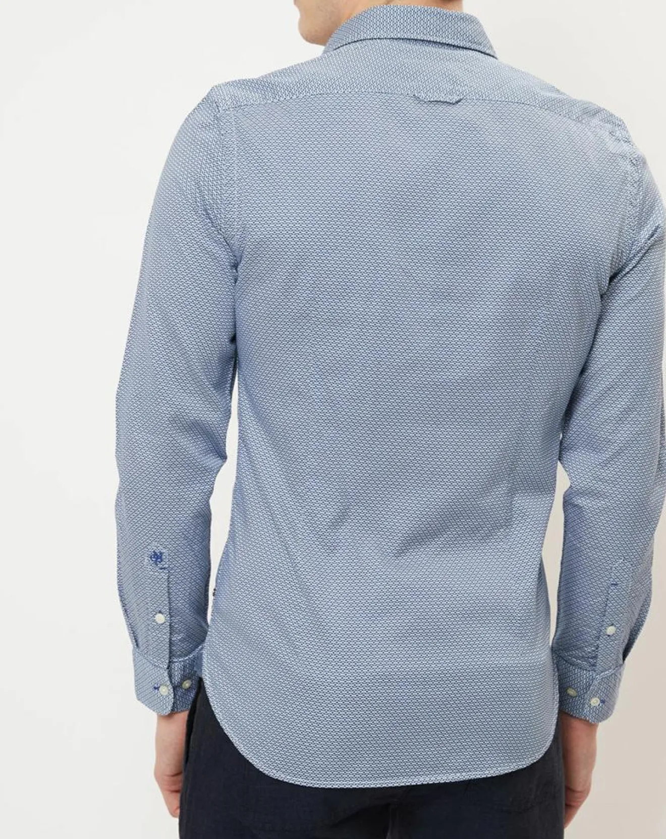 Homme Marc O'Polo Chemise shapped fit bleue