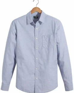 Dockers Chemise Slim Alpha Icon imprimée bleue