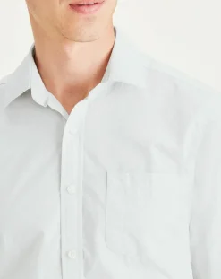 Online Dockers Chemise Slim Alpha Icon imprimée greige