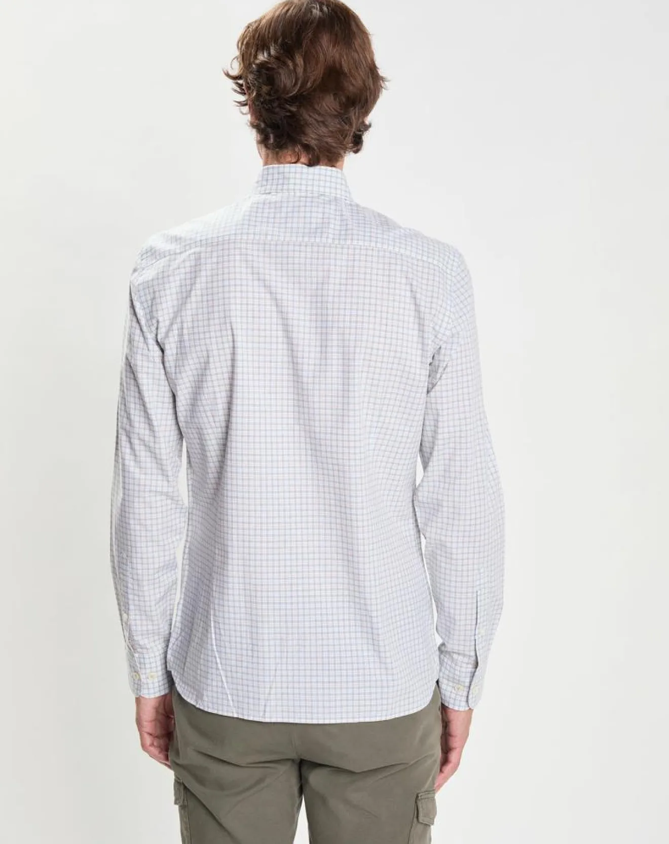 Homme Hackett London Chemise Slim Fit à carreaux vert/multicolore