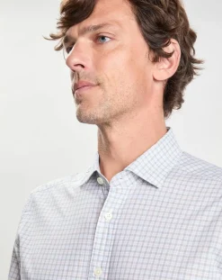 Homme Hackett London Chemise Slim Fit à carreaux vert/multicolore