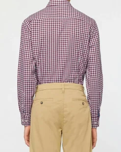 Hot Hackett London Chemise Slim Fit à imprimé vichy rouge/blanc