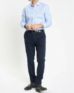 Online Hackett London Chemise Slim Fit à imprimé coquillage bleu ciel