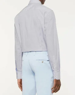 Online Hackett London Chemise Slim Fit à imprimé ancres bleu ciel/blanc