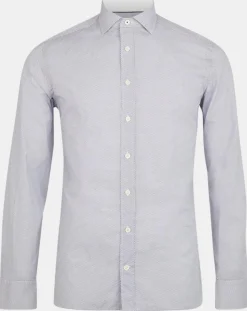 Online Hackett London Chemise Slim Fit à imprimé ancres bleu ciel/blanc