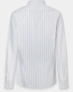 Homme Hackett London Chemise Slim Fit à rayures Smart écrue