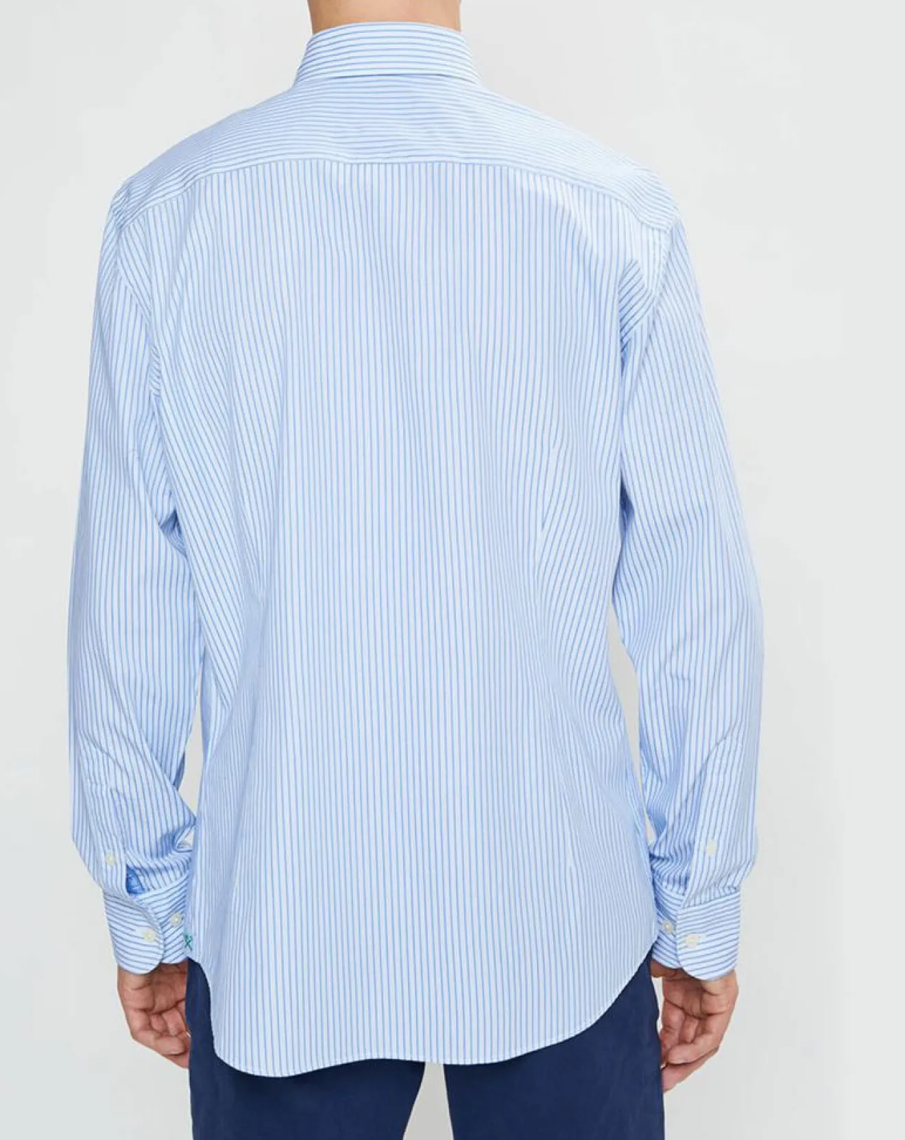 Best Hackett London Chemise Slim Fit à rayures bleue