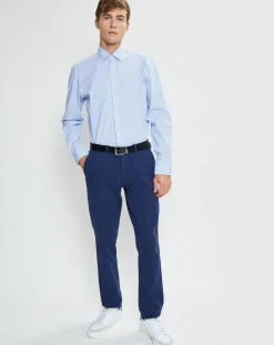 Best Hackett London Chemise Slim Fit à rayures bleue