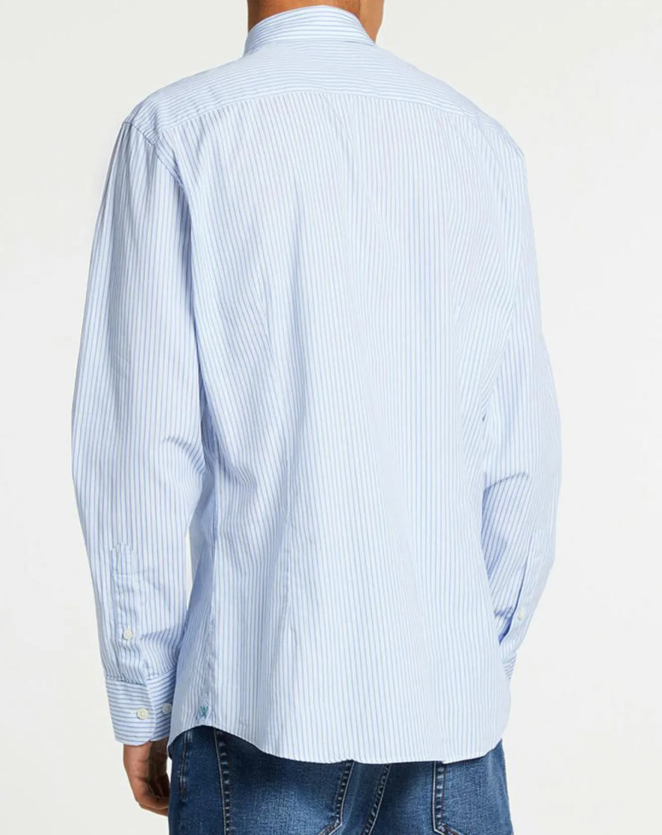 Best Hackett London Chemise Slim Fit à rayures bleue