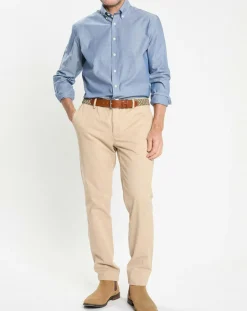 Homme Hackett London Chemise Slim Fit effet denim bleue