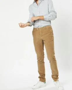 Homme Hackett London Chemise Slim Fit en Flanelle Chevron gris clair