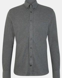 Hackett London Chemise Slim Fit gris moyen