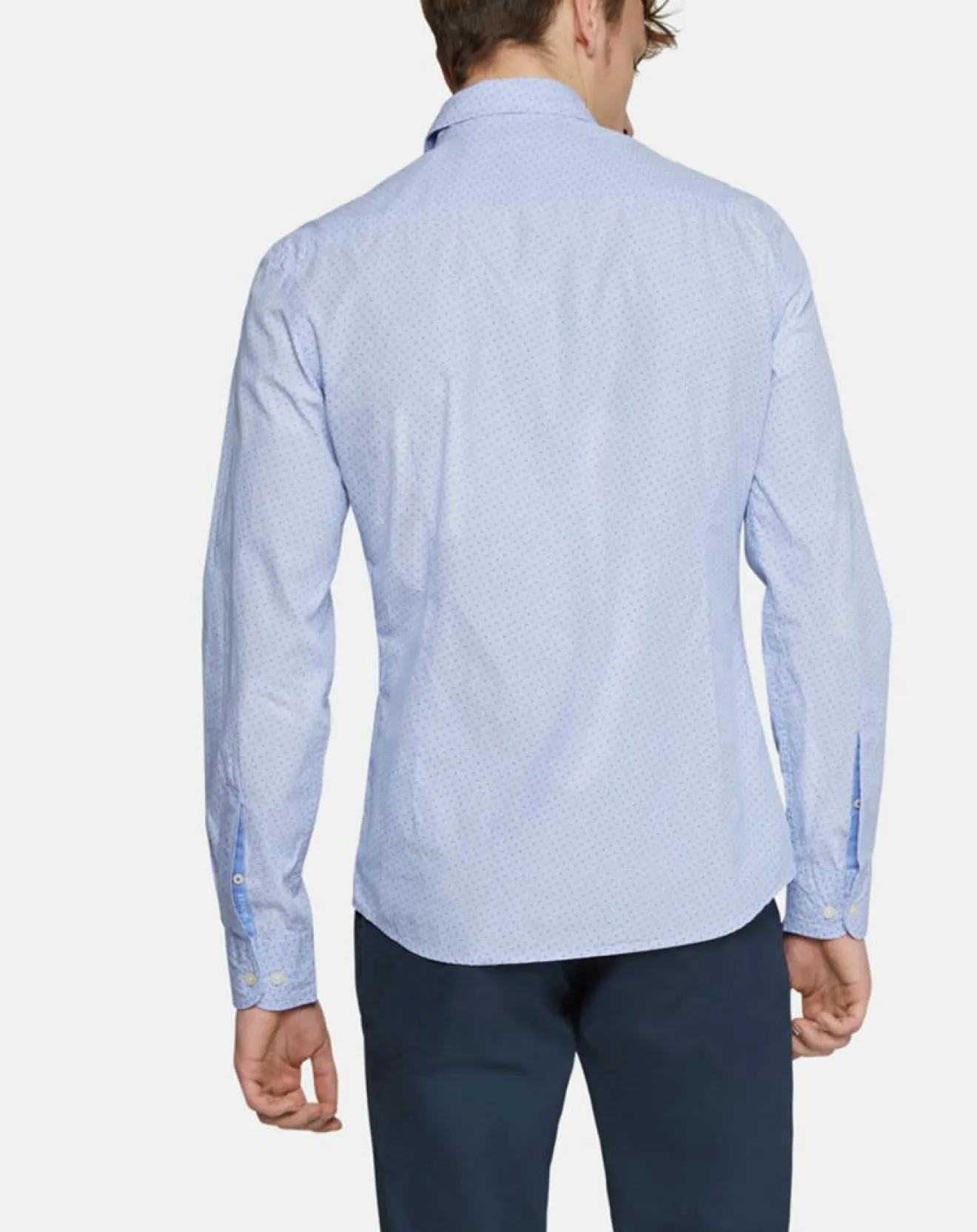 Sale Hackett London Chemise Slim Fit imprimée bleue