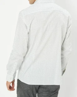 Best Hackett London Chemise Slim Fit imprimée foulard blanche