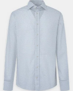 Best Hackett London Chemise Slim Fit imprimée foulard blanche