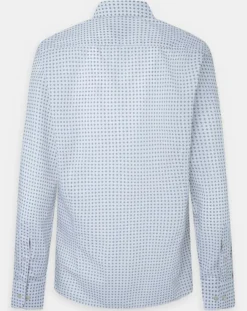 Best Hackett London Chemise Slim Fit imprimée foulard blanche