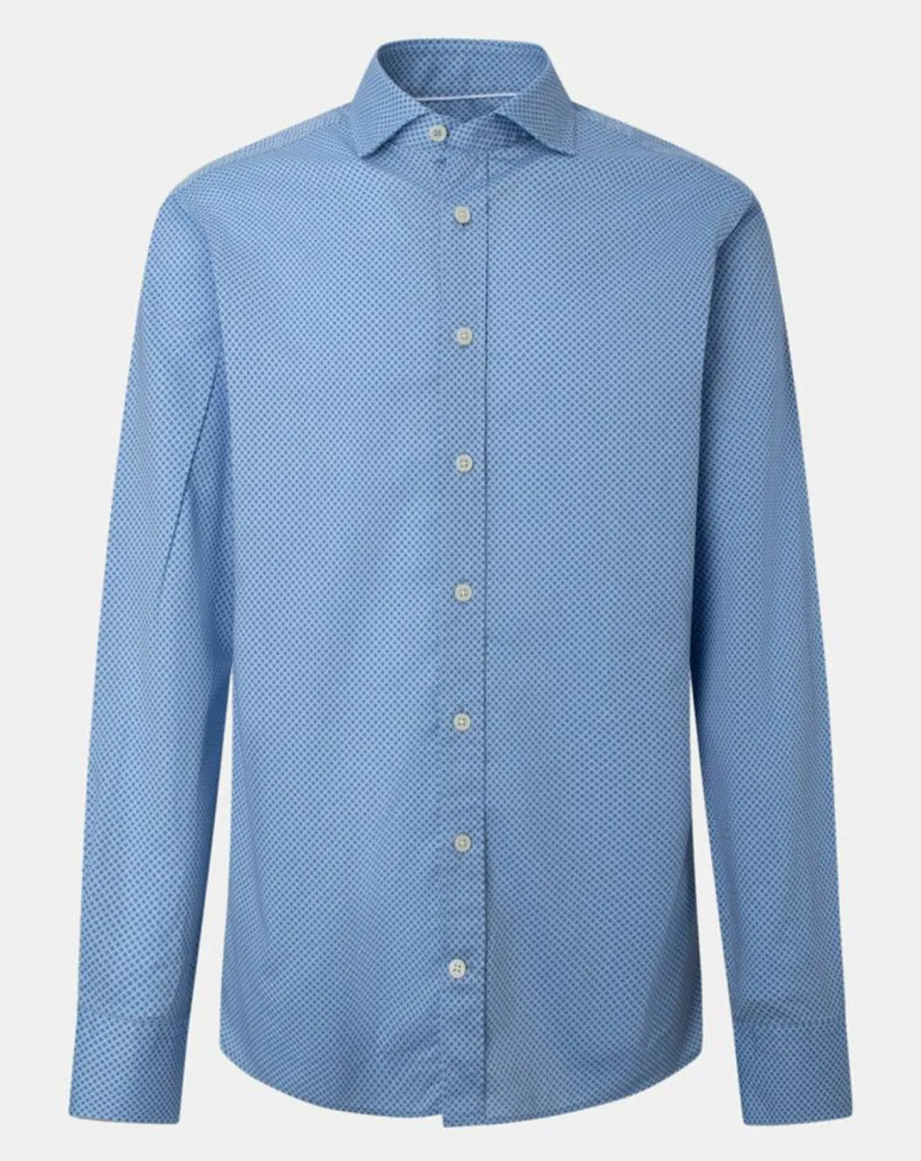Clearance Hackett London Chemise Slim Fit imprimée bleue