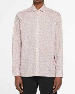 Outlet Hackett London Chemise Slim Fit imprimée blanc/multicolore