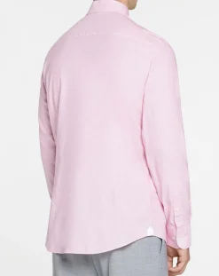 Sale Hackett London Chemise Slim Fit Milleraie Oxford blanc/rose
