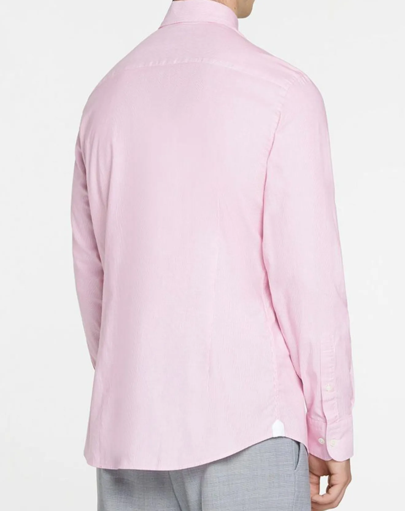 Sale Hackett London Chemise Slim Fit Milleraie Oxford blanc/rose