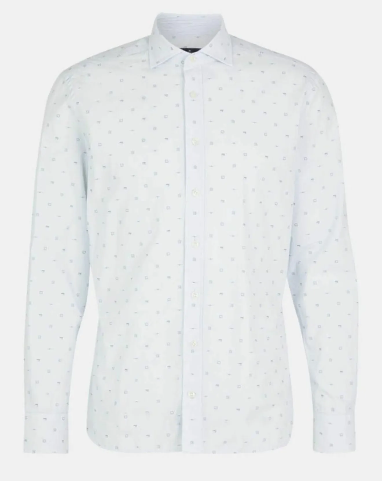 Online Hackett London Chemise Slim Fit Mix Travel imprimée bleu clair