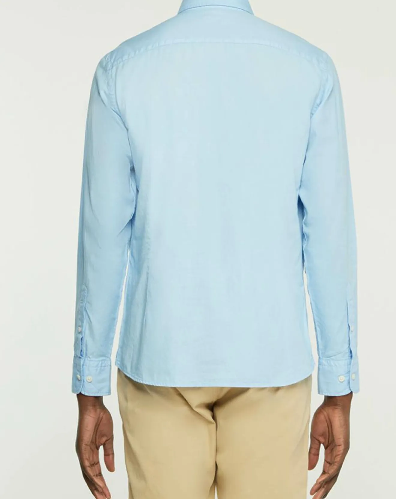 New Hackett London Chemise Slim Fit Oxford bleu clair