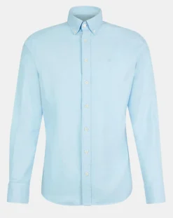 New Hackett London Chemise Slim Fit Oxford bleu clair
