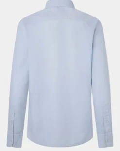 Sale Hackett London Chemise Slim Fit Oxford bleu ciel