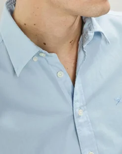 Homme Hackett London Chemise Slim Fit Oxford bleu clair