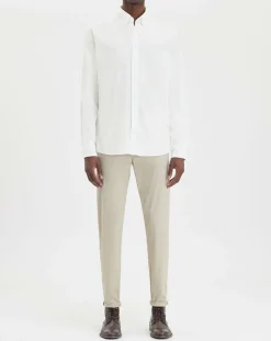 Homme Hackett London Chemise Slim Fit Oxford blanche