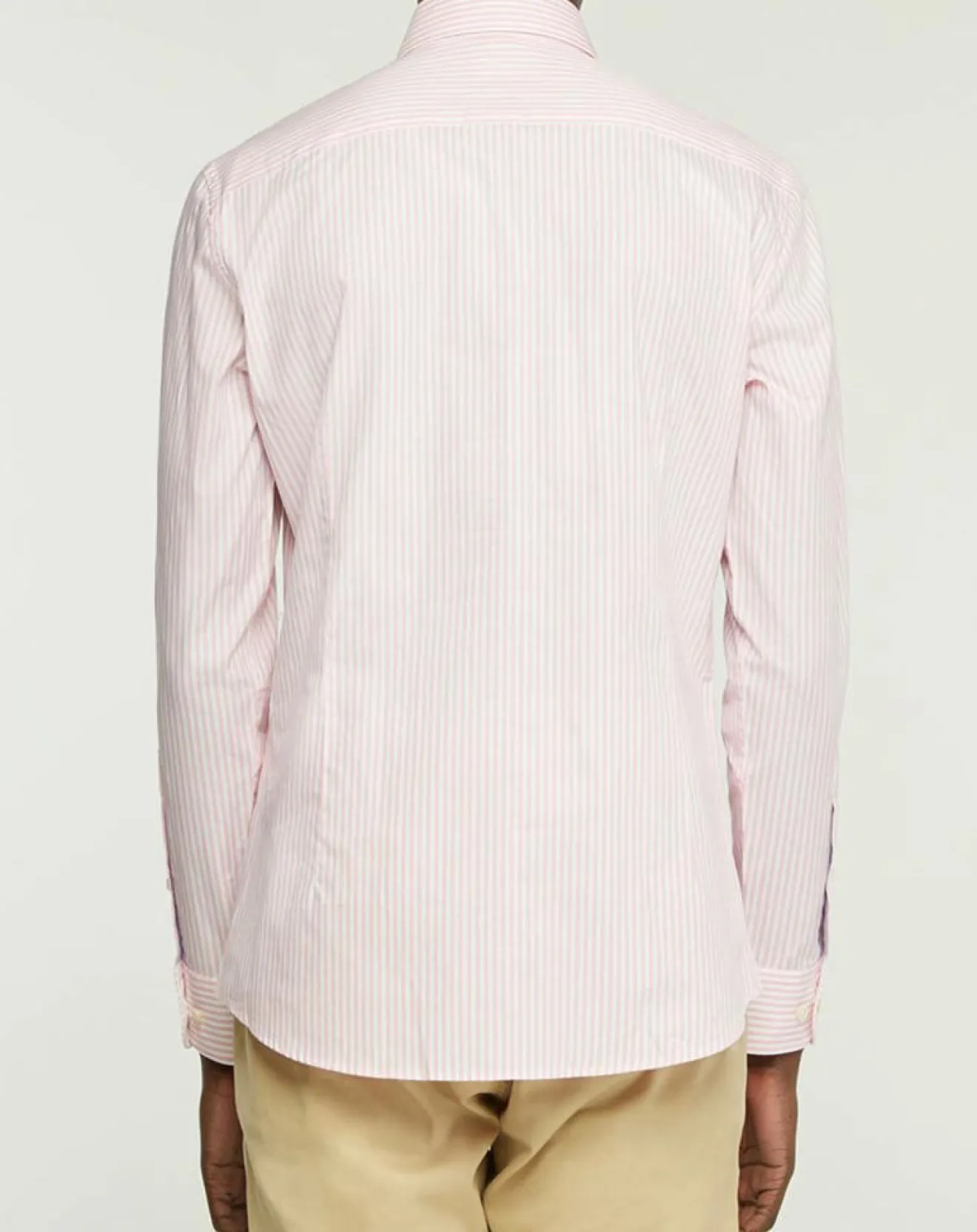 Outlet Hackett London Chemise Slim Fit Strip Bat à rayures rose