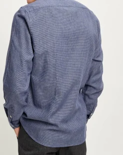 Best Marc O'Polo Chemise slim micro imprimée bleu marine