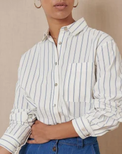 New Garance Paris Chemise Ted écrue