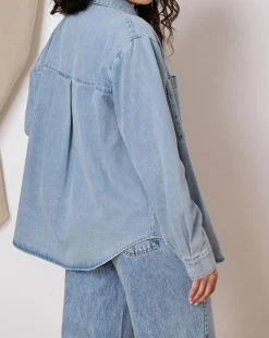 Online Garance Paris Chemise Teo bleue