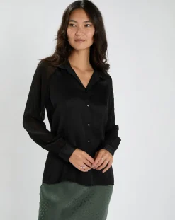 Femme Lauren Vidal Chemise Vega noire