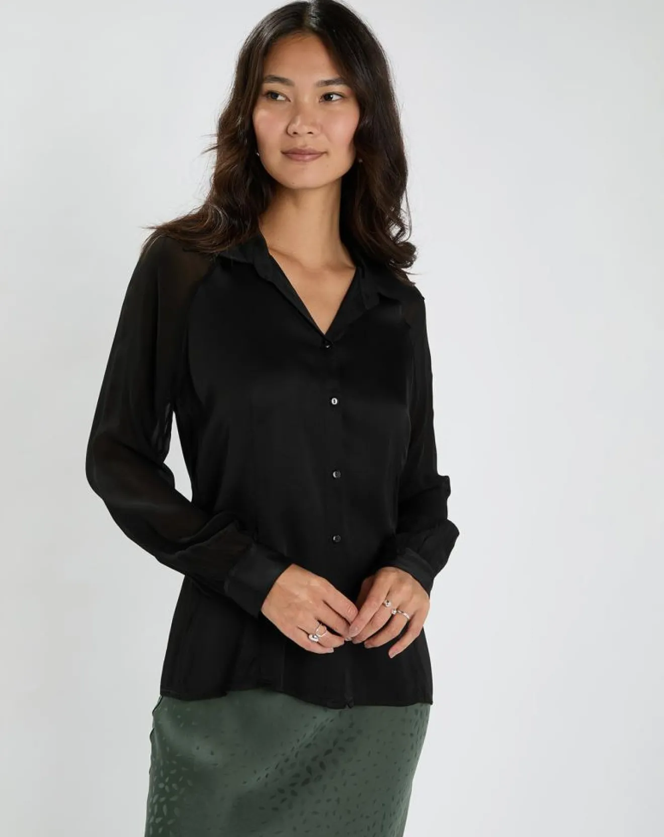 Femme Lauren Vidal Chemise Vega noire