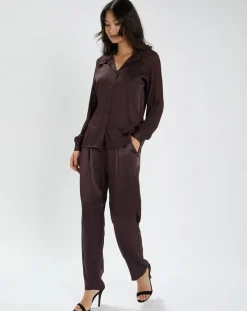 Sale Lauren Vidal Chemise Vega raisin