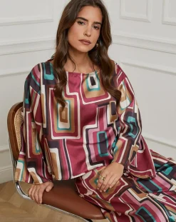 Femme Alice & Charlotte Chemisier Caroline rose