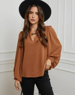 Alice & Charlotte Chemisier Charlotte camel