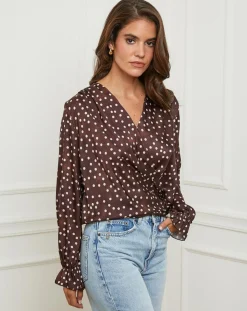 Online L'Armoire de Suzette Chemisier Emma choco