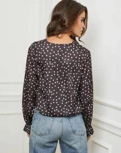 Sale L'Armoire de Suzette Chemisier Emma noir